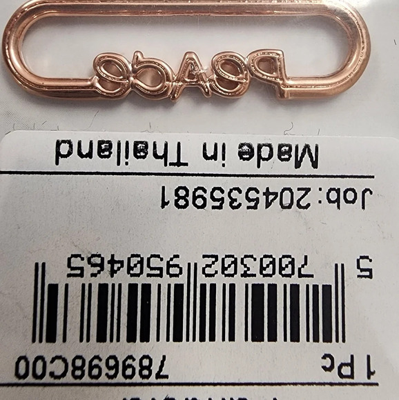 Pandora ME Styling Peace Word Link - Picture 4 of 7